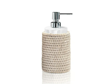 BASKET SSP - Rattan Bathroom soap dispenser by DECOR WALTHER - view 2